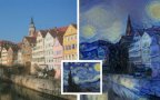 Computer deep learning algorithm painting masters fb