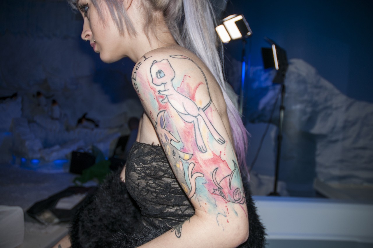 Denise Odorico e i suoi tatuaggi Pokemon - foto: Gabriele Ferraresi