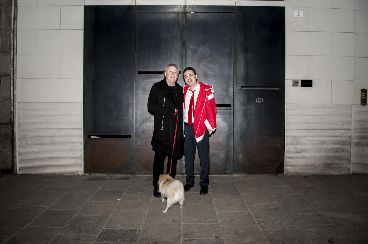 Lele Mora e Andrea Diprè - foto: Gabriele Ferraresi