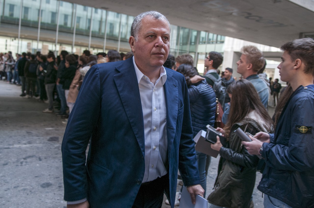 Paolo Ainio all'inaugurazione dell'anno accademico in Bocconi - foto: Gabriele Ferraresi