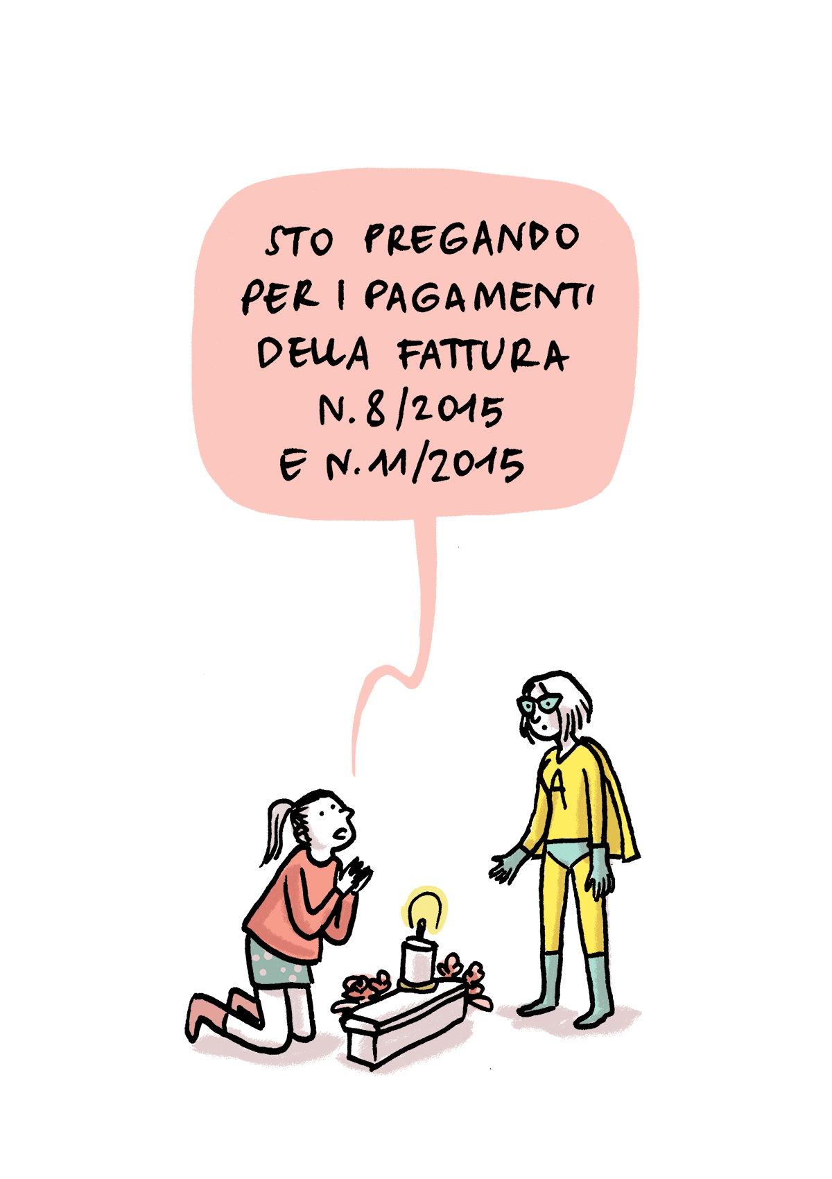 Prega per il pagamento