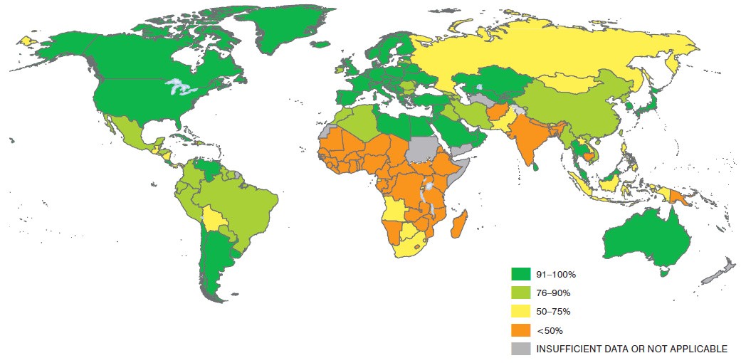 Mappa dei servizi igienici