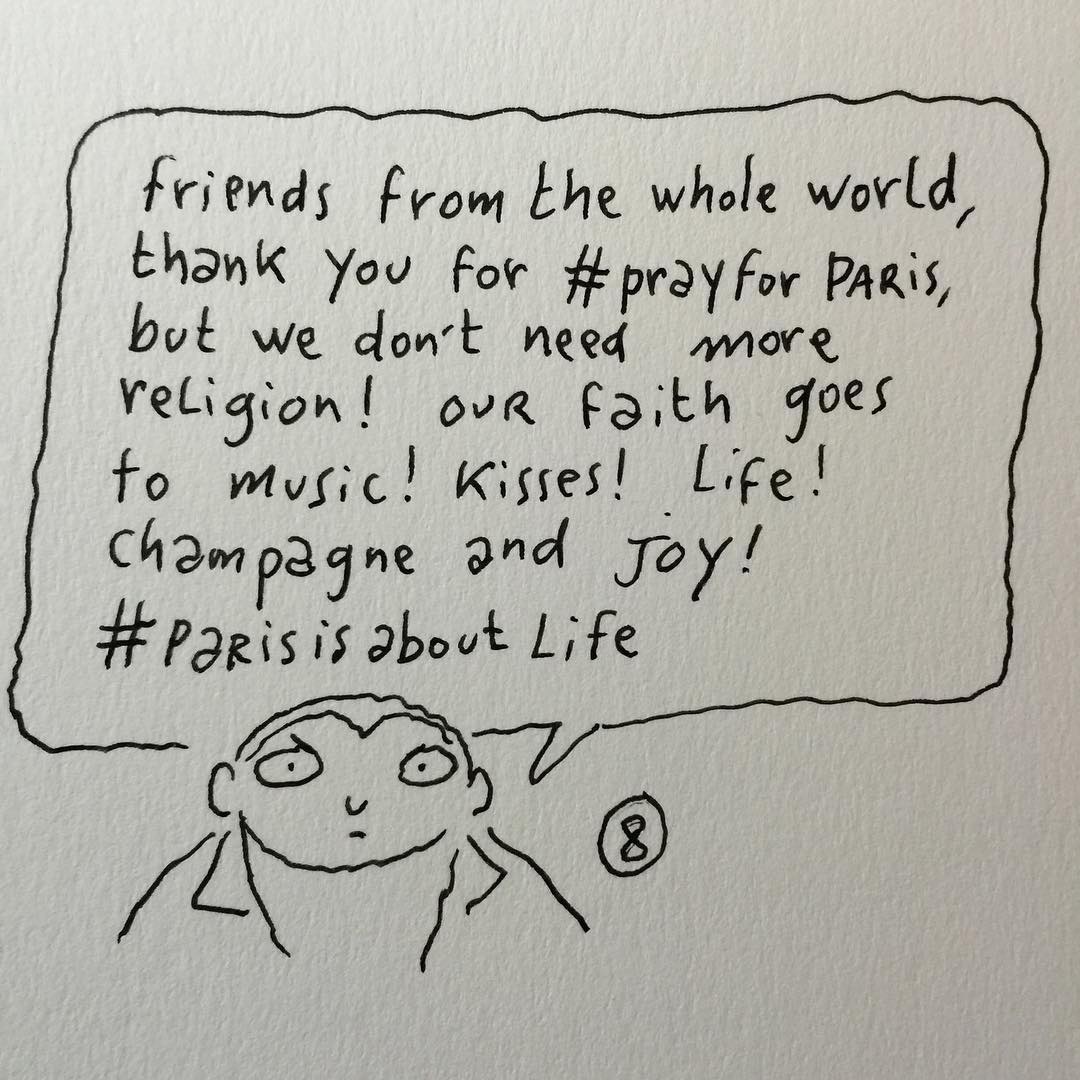 Non pregate per parigi