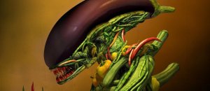 Alien di verdura