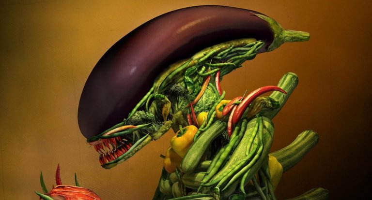 Alien di verdura
