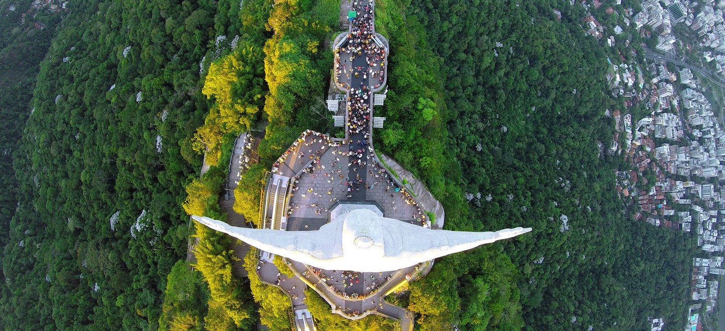 Cristo Redentore, Rio de Janeiro, Brasile, di Alexandre Salem