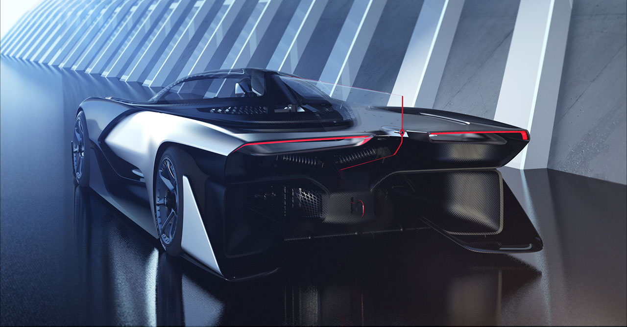 Faraday Future - il concept FFZERO1