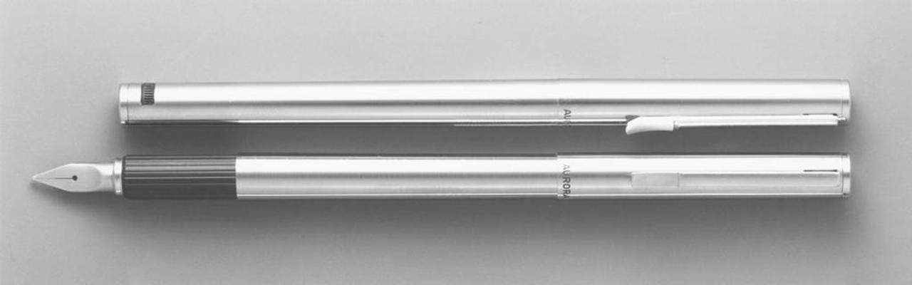 Una penna disegnata insieme a Zanuso nel 1972.