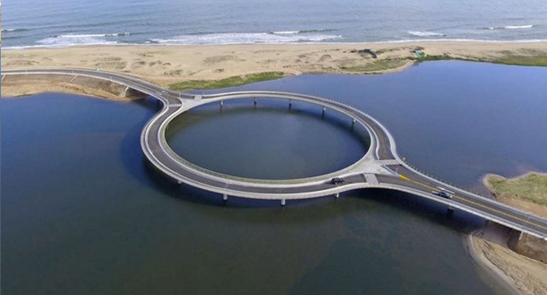 Ecco perché l’Uruguay ha costruito un ponte circolare