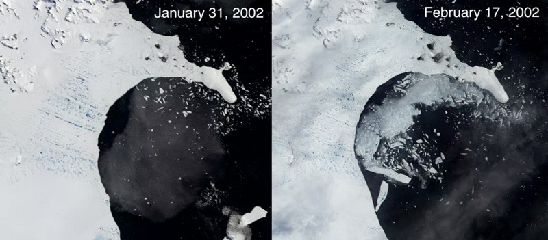 Larsen B e il global warming