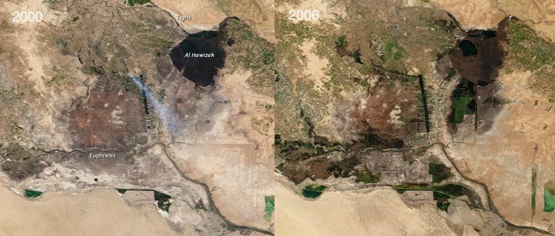 La natura si riprende l'Iraq