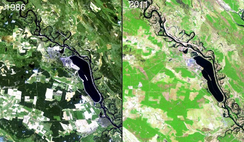 Chernobyl prima e dopo