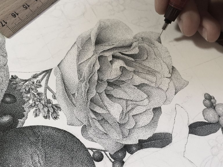 Questo disegno è stato fatto con 7 milioni di puntini