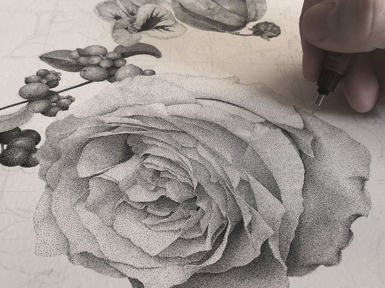 Questo disegno è stato fatto con 7 milioni di puntini