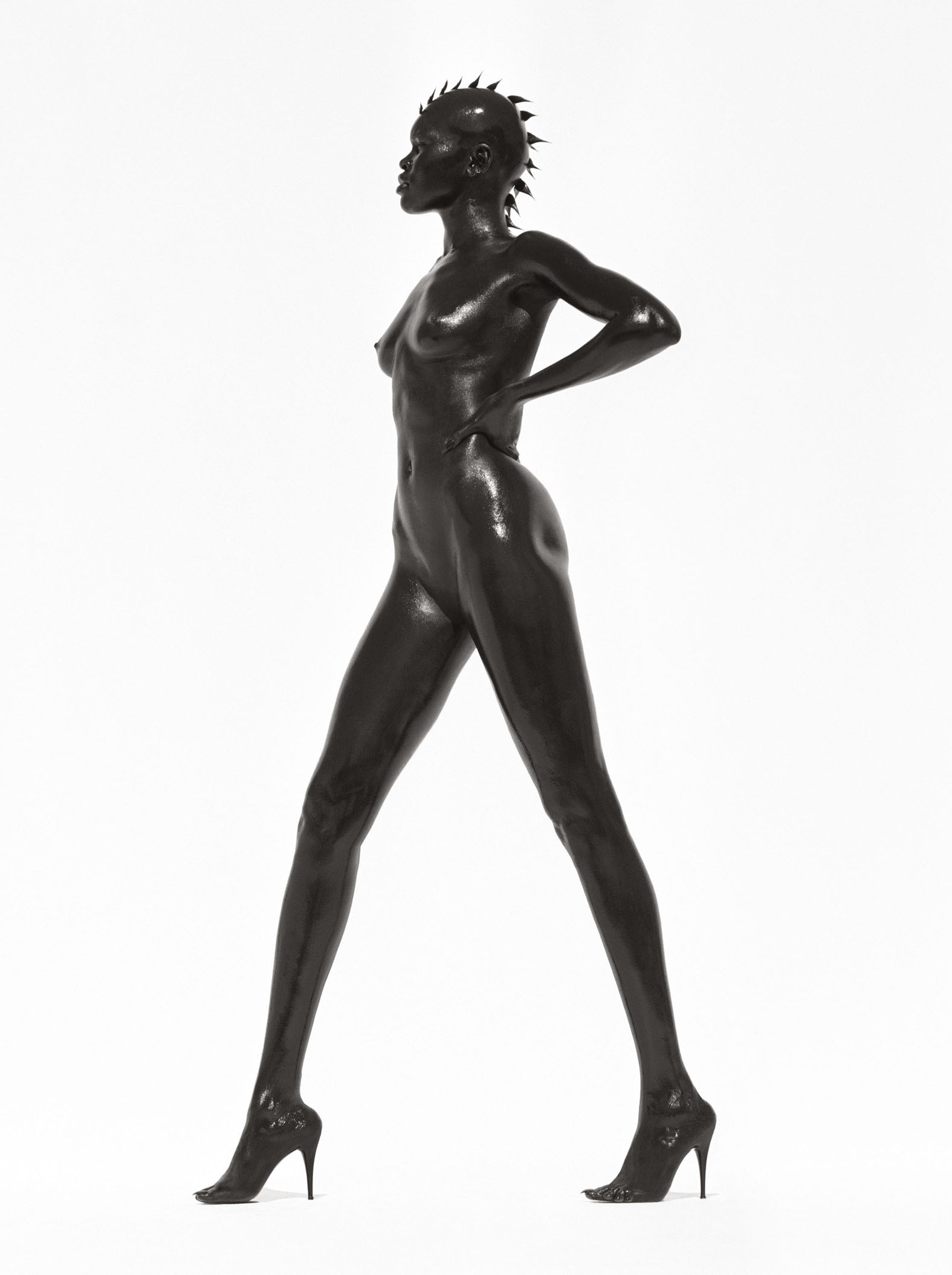 Alek Wek, Los Angeles 1998 © Herb Ritts Foundation