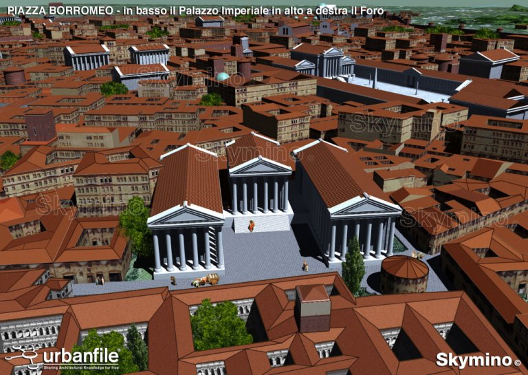 Milano ai tempi dei romani: 2000 anni fa la città era davvero così?