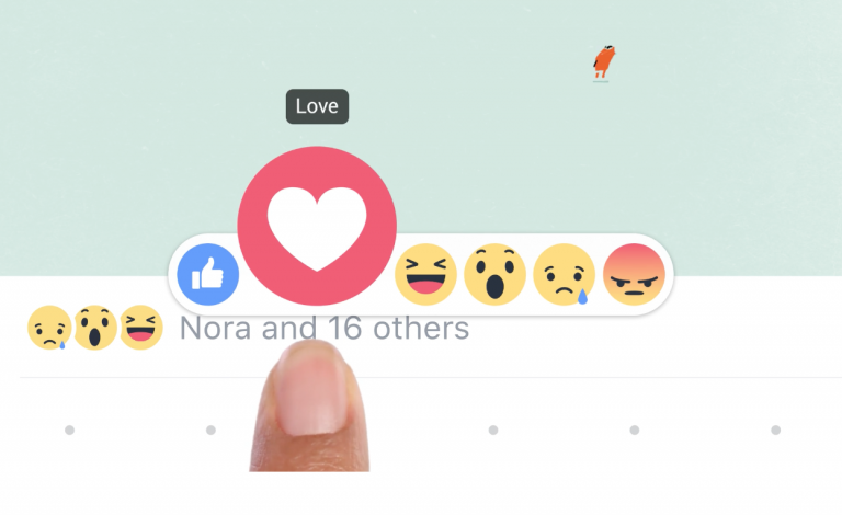 facebook reactions