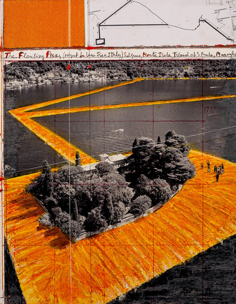Christo jeanne claude works in progress galerie gmurzynska