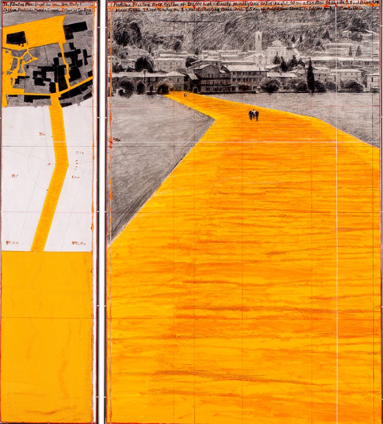 Christo jeanne claude works in progress galerie gmurzynska