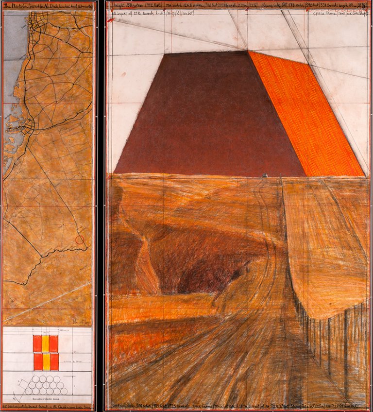 Christo jeanne claude works in progress galerie gmurzynska