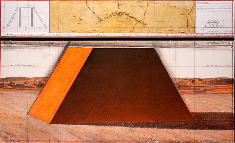 Christo jeanne claude works in progress galerie gmurzynska