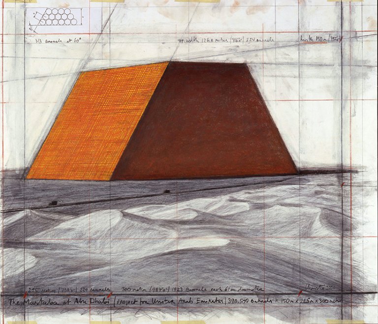 Christo jeanne claude works in progress galerie gmurzynska