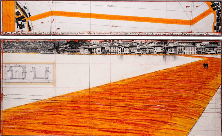Christo jeanne claude works in progress galerie gmurzynska