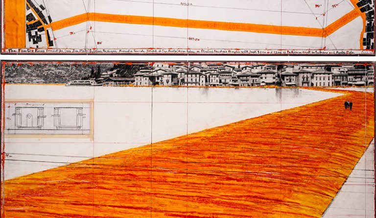 Christo jeanne claude works in progress galerie gmurzynska 09 ante