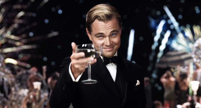 Grande gatsby brindisi