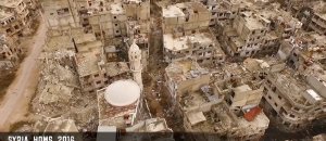 Homs, la città vista dal drone di RussiaWorks