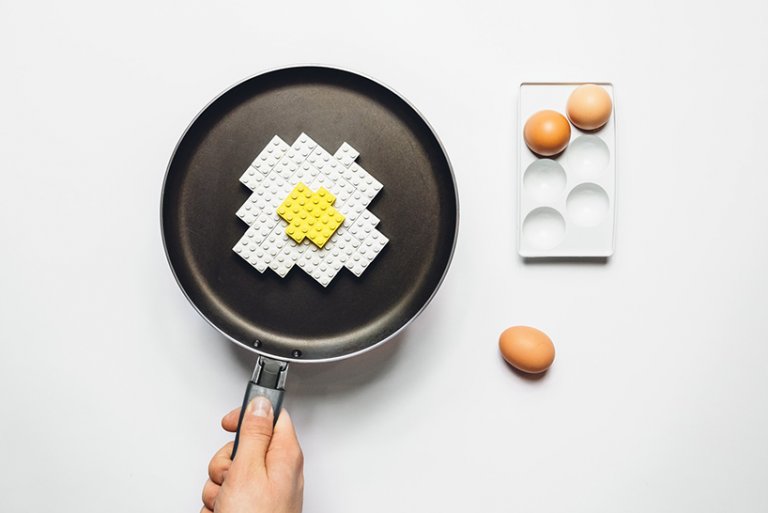 Michal kulesza everyday lego art designboom