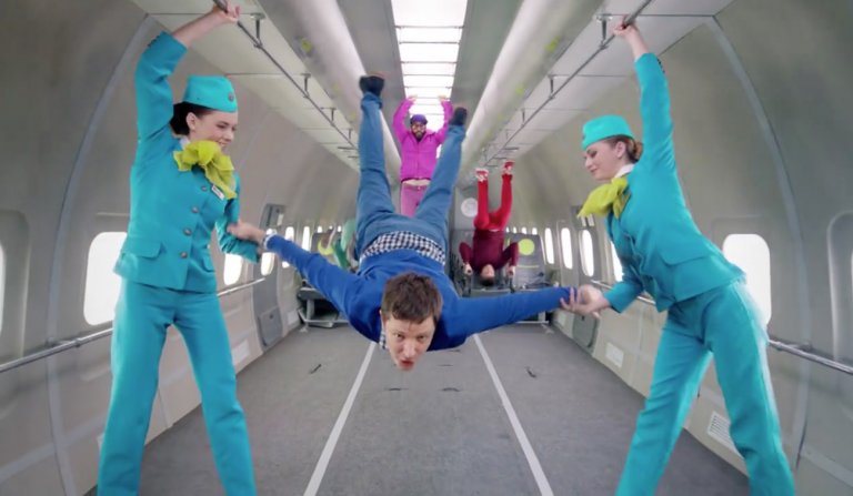 Il nuovo video degli OK Go è tutto girato in assenza di gravità