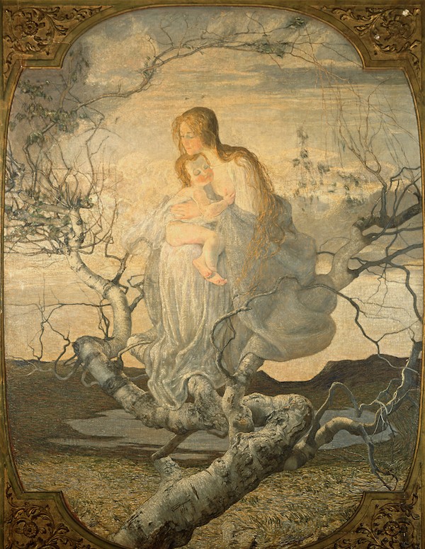 Giovanni Segantini - L’angelo della vita, 1894