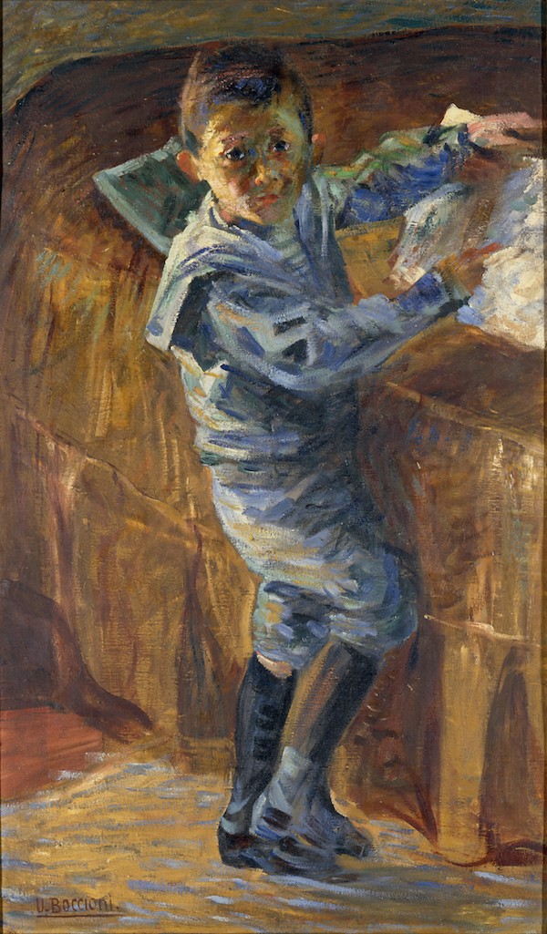 Umberto Boccioni - Ritratto di bimbo, 1908-1909