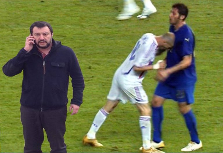 Matteo Salvini a Bruxelles viene ricoperto di meme e di hashtag #sciacallo