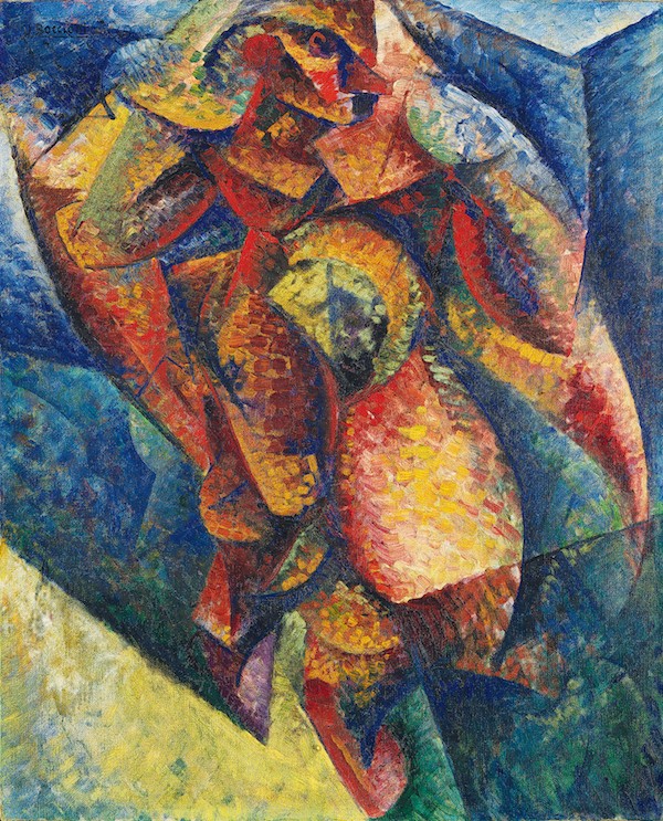 Umberto Boccioni - Corpo umano (Dinamismo), 1913