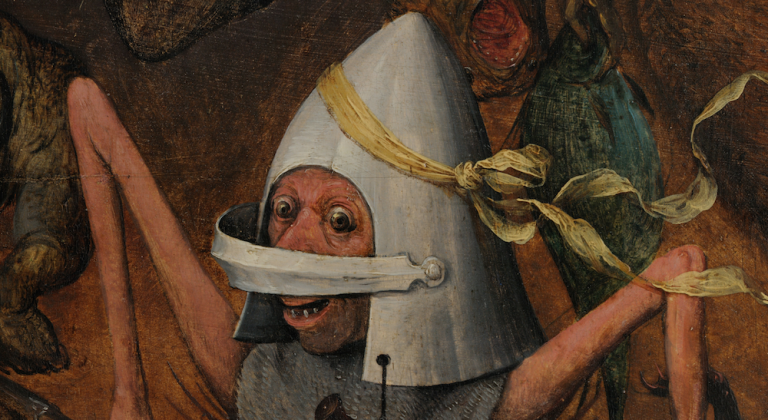 Pieter Bruegel il Vecchio, Caduta degli angeli ribelli, 1562, olio su tela, 117x162cm, Museo reale delle belle arti del Belgio, Bruxelles