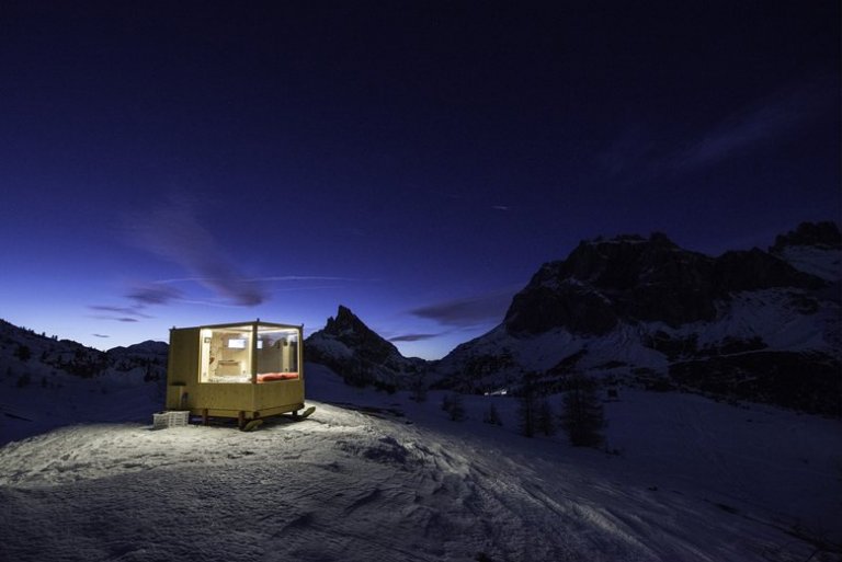 Starlight Room Dolomites / Ph. Giacomo Pompanin