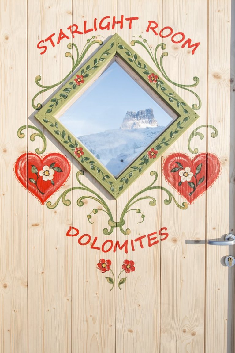 Starlight Room Dolomites / Ph. Giacomo Pompanin