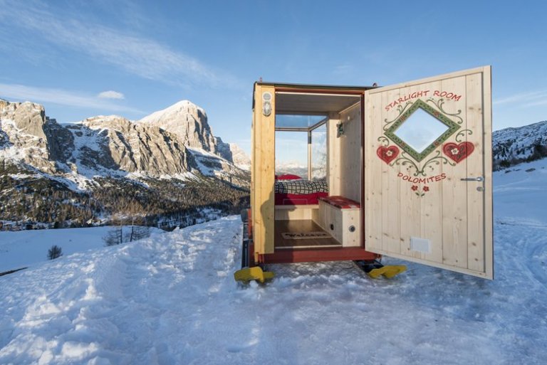Starlight Room Dolomites / Ph. Giacomo Pompanin