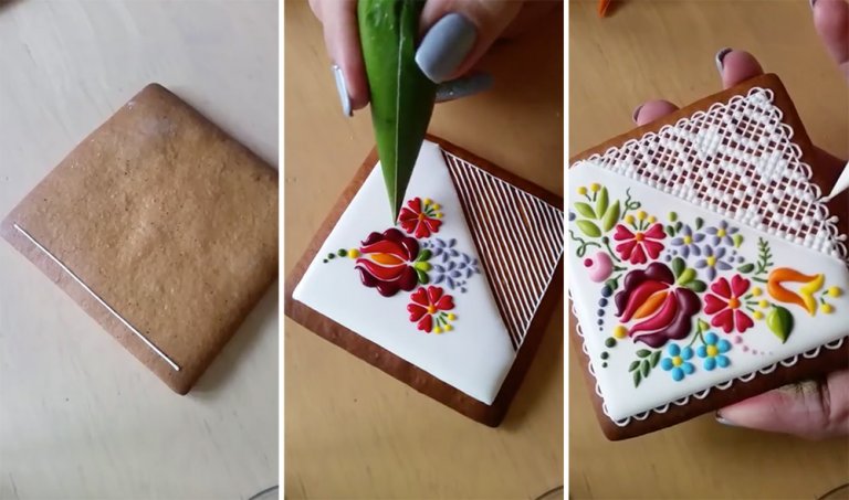 Questi biscotti decorati sono così belli che è un delitto mangiarli