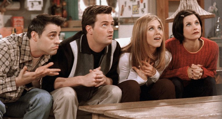 Friends guardano tv
