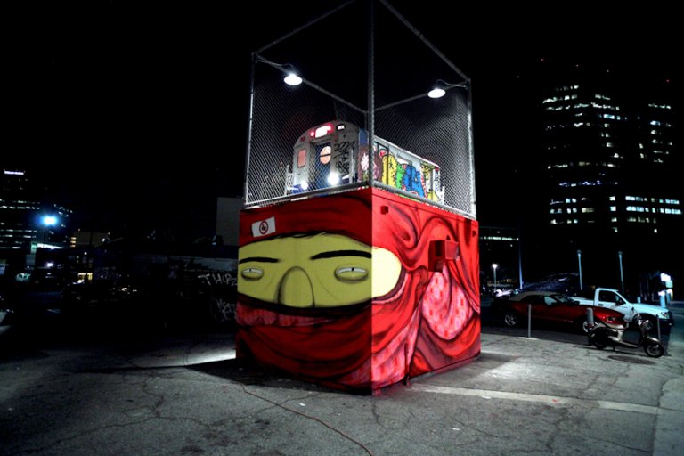 OSGEMEOS e il nuovo murales all'HangarBicocca