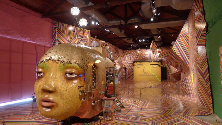 OSGEMEOS e il nuovo murales all'HangarBicocca