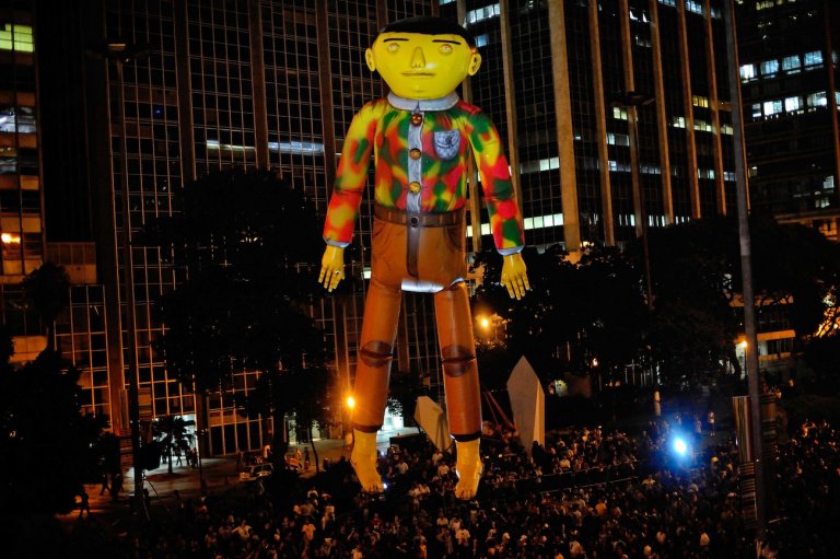 OSGEMEOS e il nuovo murales all'HangarBicocca