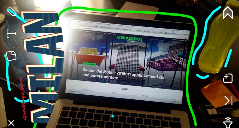 Anteprima snapchat