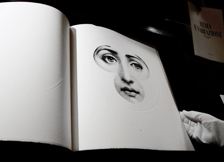 "Tema e variazioni", il libro d'arte in 100 copie di Fornasetti per il Salone del Mobile