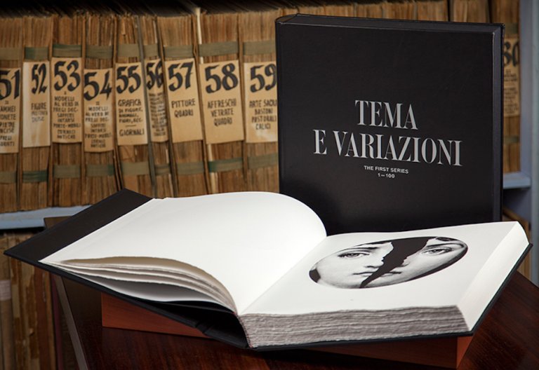 "Tema e variazioni", il libro d'arte in 100 copie di Fornasetti per il Salone del Mobile