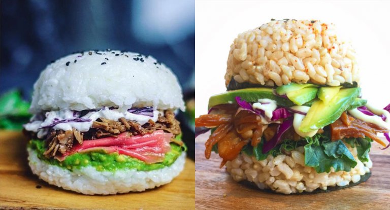 Dal lussurioso matrimonio tra sushi e hamburger è nato il sushiburger, il panino del momento