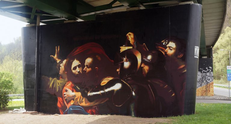 Murale caravaggio